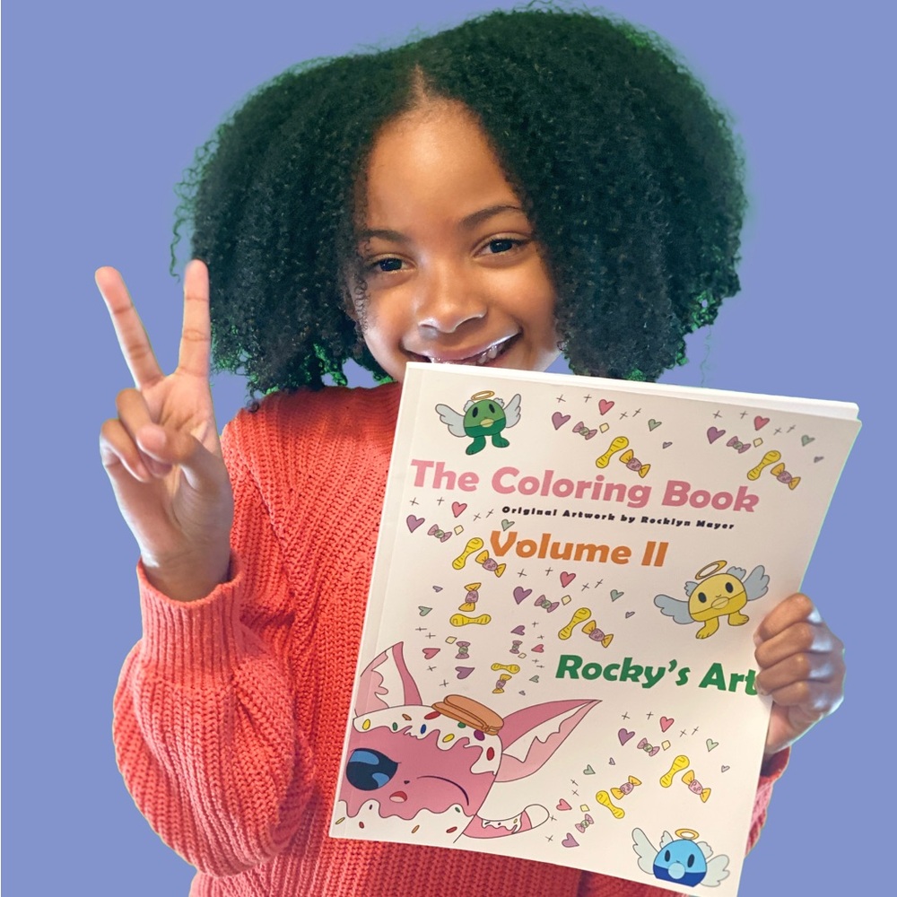LONDON ROCK THE COLORING BOOK VOLUME II ROCKY’S ART